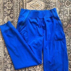 Royal Blue Scrub Joggers - Never Worn